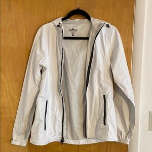 Charles River Apparel Classic White Windbreaker